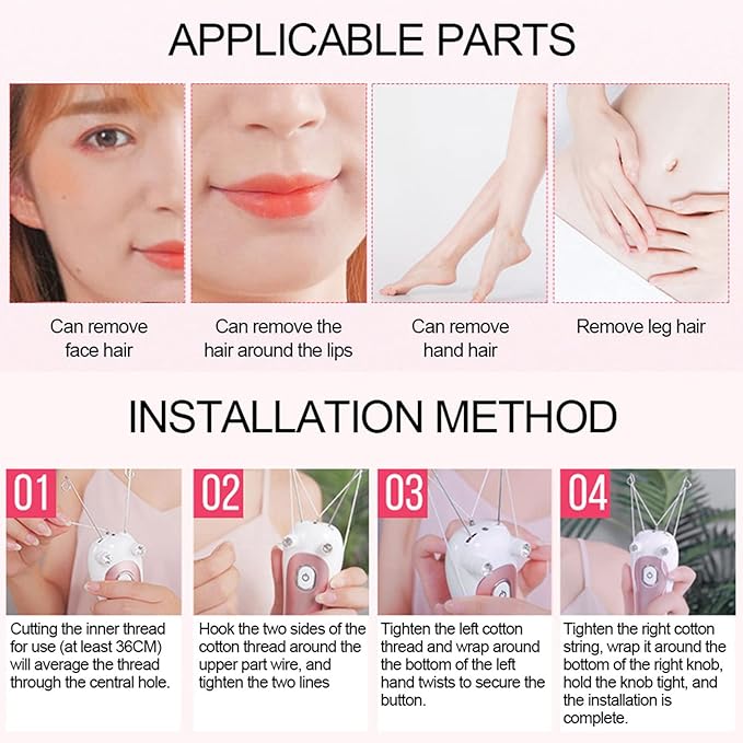 Electric Facial Threading Hair Removal