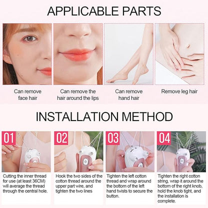 Electric Facial Threading Hair Removal