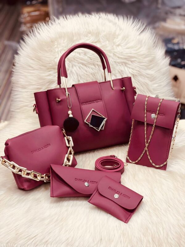 🎀 Charles & Keith 5 Pcs Bag Set for Girls 🎀